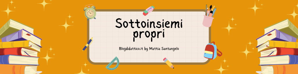 Sottoinsiemi propri