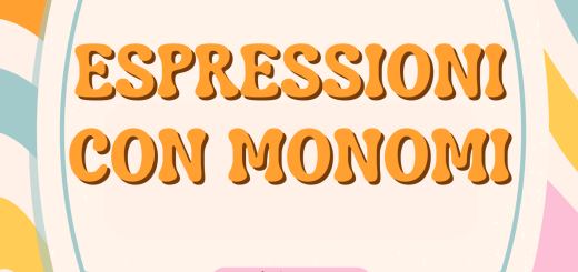 Espressioni con monomi