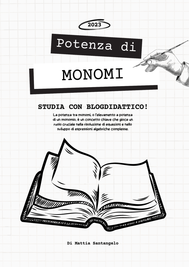 La potenza tra monomi