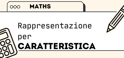 Rappresentazione per caratteristica del prodotto cartesiano