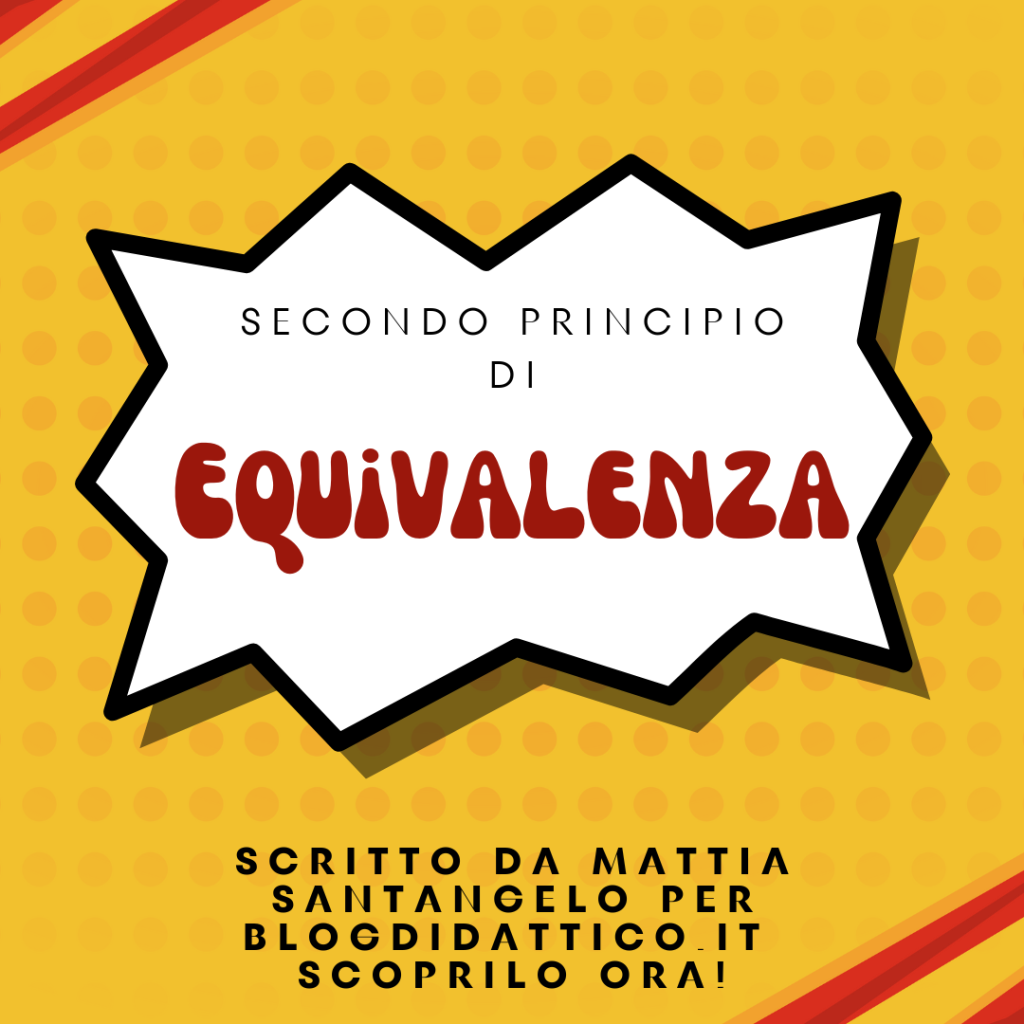 Il secondo principio di equivalenza nelle equazioni